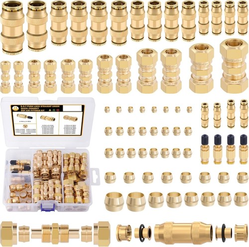 74pcs conectores neumáticos - 74pcs,