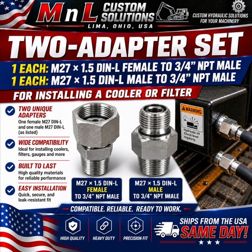 M27 din male to - ,