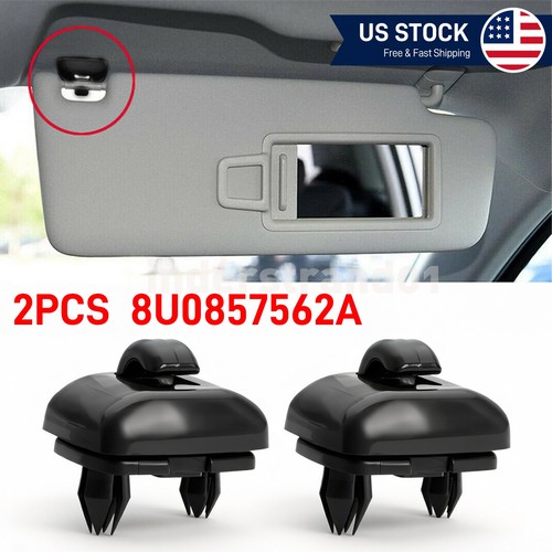 Sun visor black - visor, clip