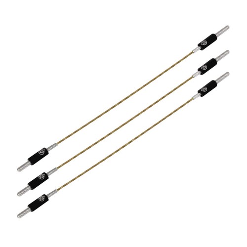 3pcs titanium tailgut - titanium,