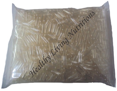 Empty gel gelatin capsules - empty,