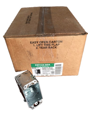 Raco 567 deep switch - raco,