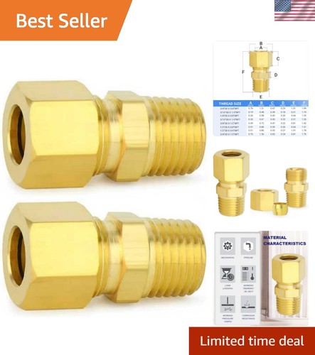 Brass compression tube - brass,