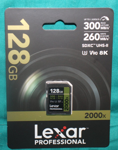 Lexar professional 128gb v90 - lexar,
