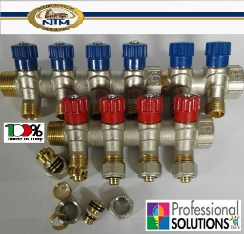 Collettore completo 3 4 - 6+4, 3/4