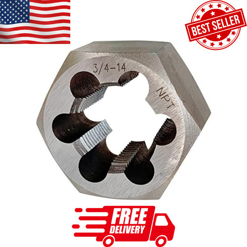 Npt pipe die hex - 3/4"-14,