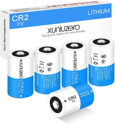 Cr2 lithium batteries - 3v,