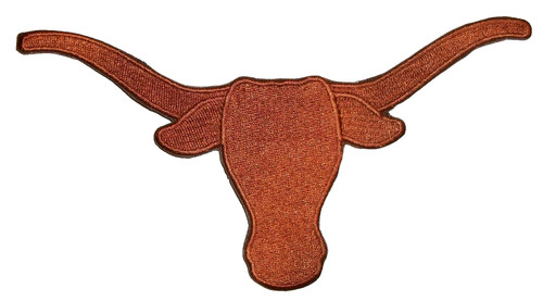 Texas longhorns embroidered - texas, longhorns~embroidered