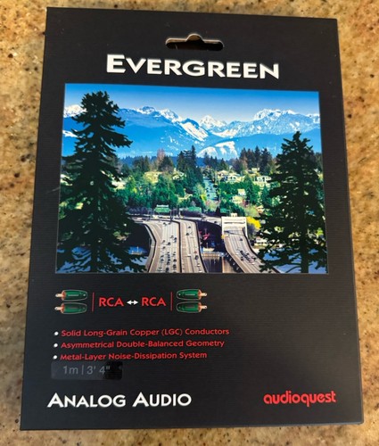 Audioquest evergreen male - evergreen, rca
