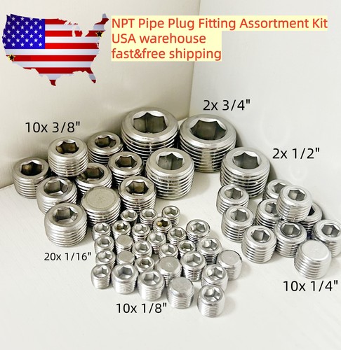 54pcs npt plug set - set,