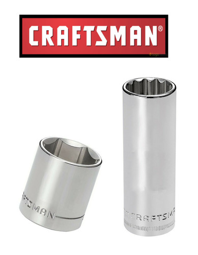 New craftsman socket - 1/4,, 3/8