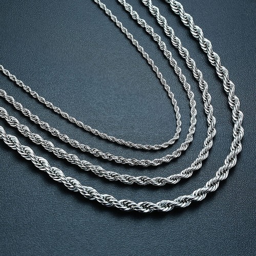 Stainless steel twisted rope - stainless,