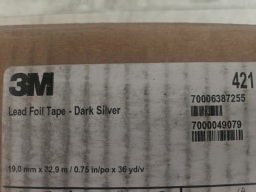 Lead foil tape - 3m,