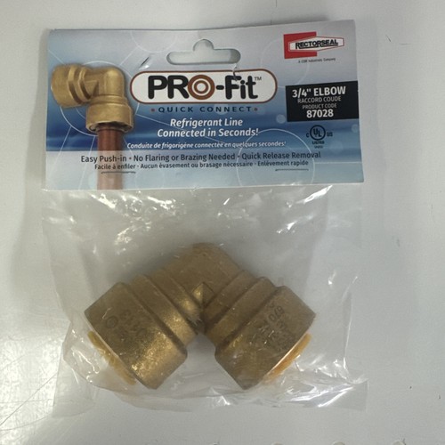 Rectorseal pro fit elbow - 3/4",