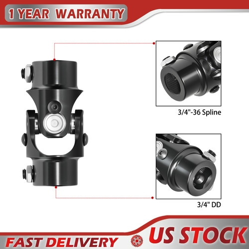 Spline 4 dd black - 3/4-36,