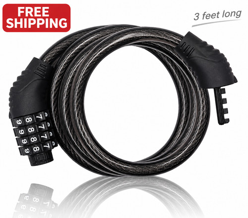 Digit long bike lock - bike,