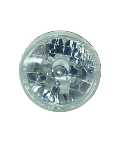 Diamond cut clear glass - 5,