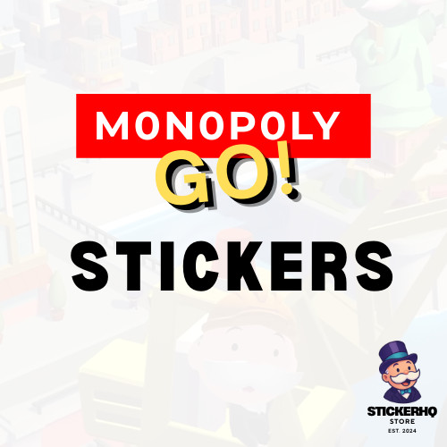Monopoly stickers all 2 3 - monopoly,