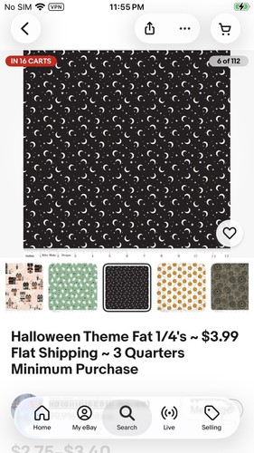 Halloween theme fat - 1/4's, ~