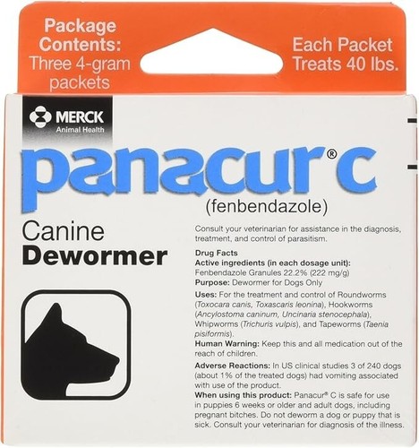 Packets panacur 4 gram - 3,
